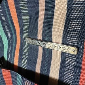 Lily Bloom back pack style purse stripped